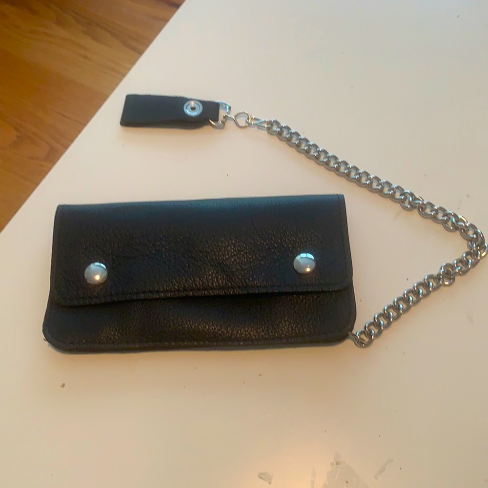 Motorcycle Wallet with Belt Attachment